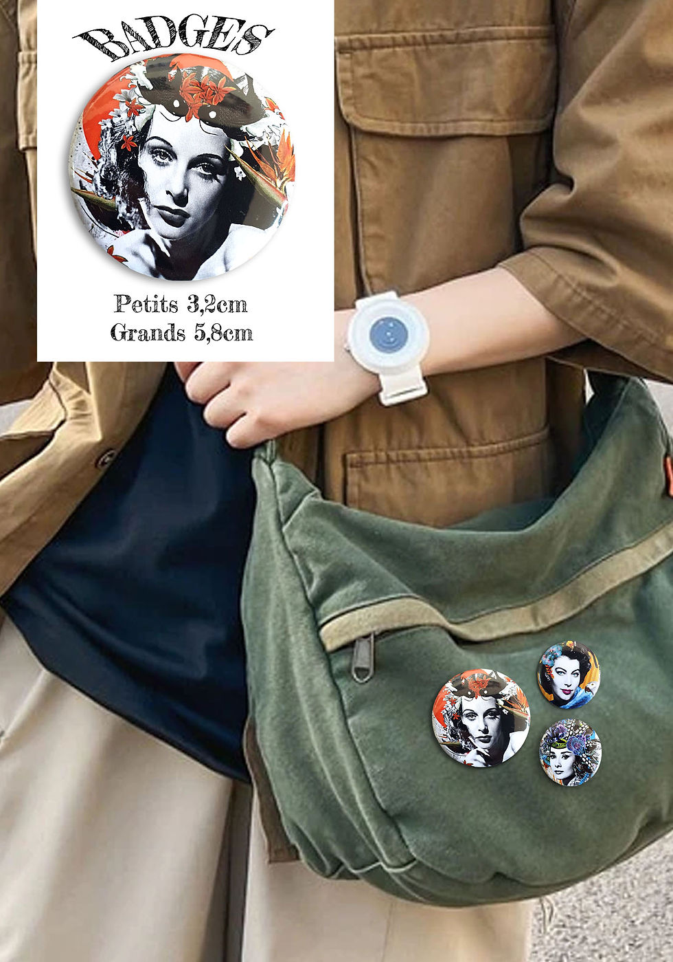 Miniature : Badges | HEDY LAMARR