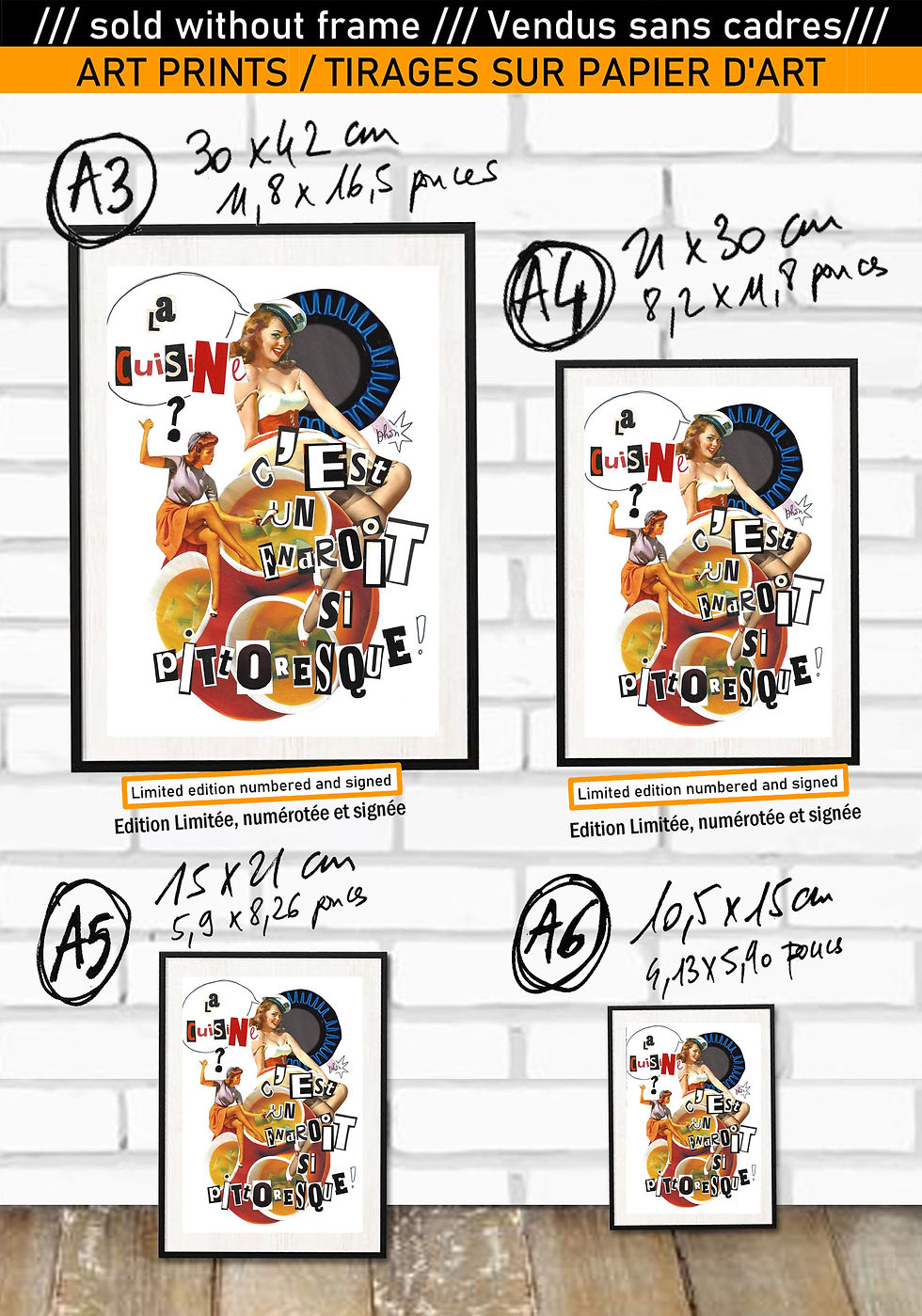 Miniature : Affiches | PIN UP | CUISINE