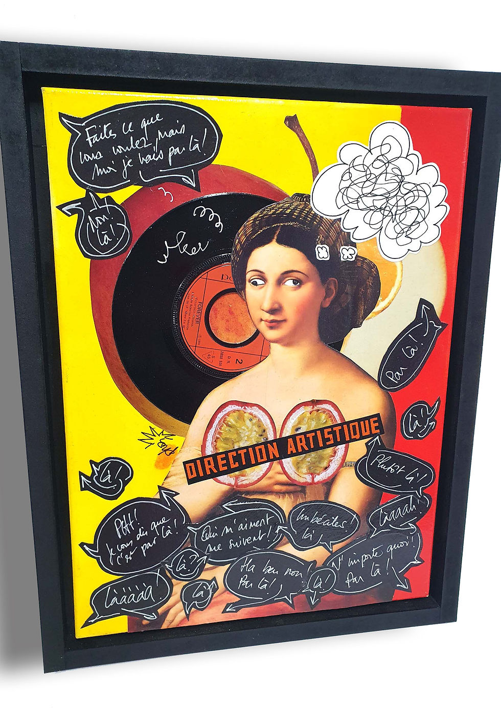 Miniature : DIRECTION ARTISTIQUE | Tableau pop art sur l'art