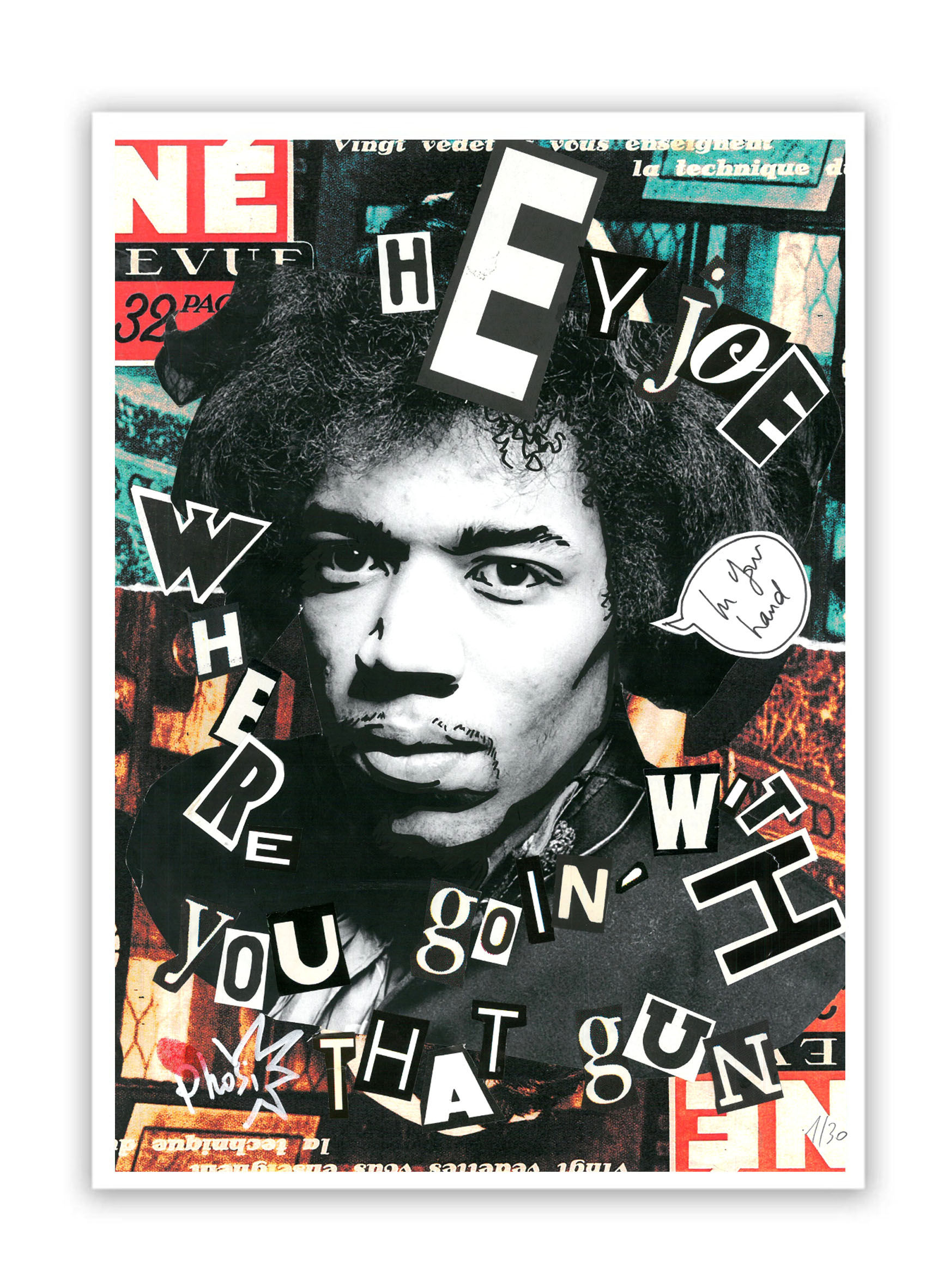 Affiches | HENDRIX | HEY JOE