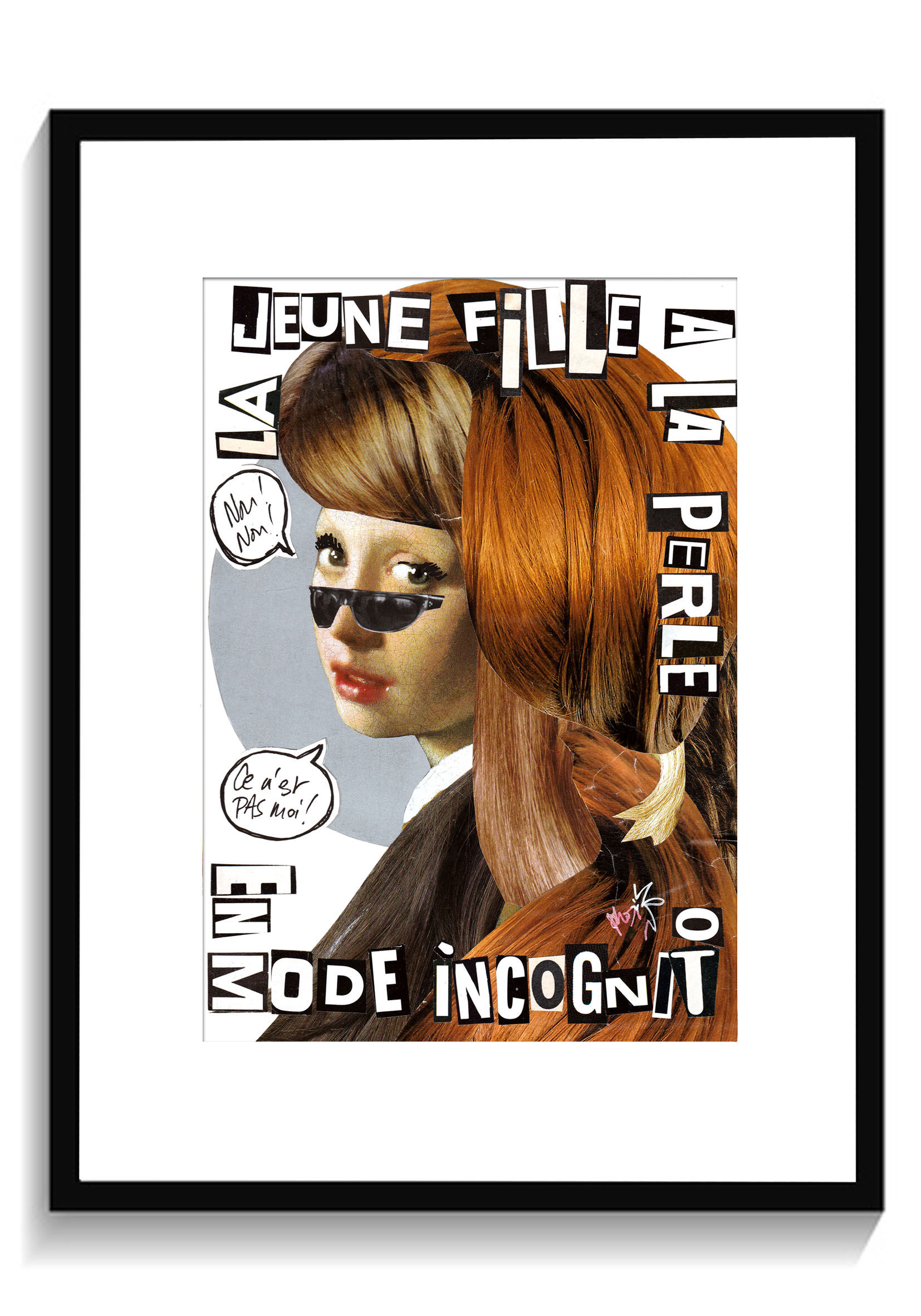 INCOGNITO | La jeune fille à la perle en mode incognito
