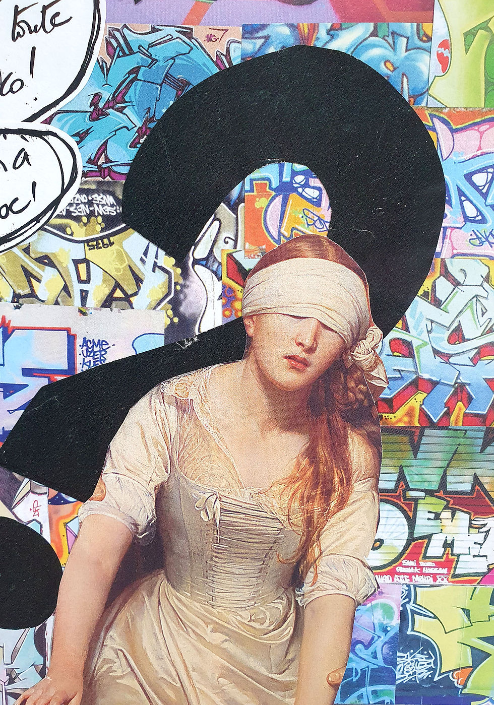 Miniature : CHOC CULTUREL | Humour mix Street art et le Supplice de Jane Grey