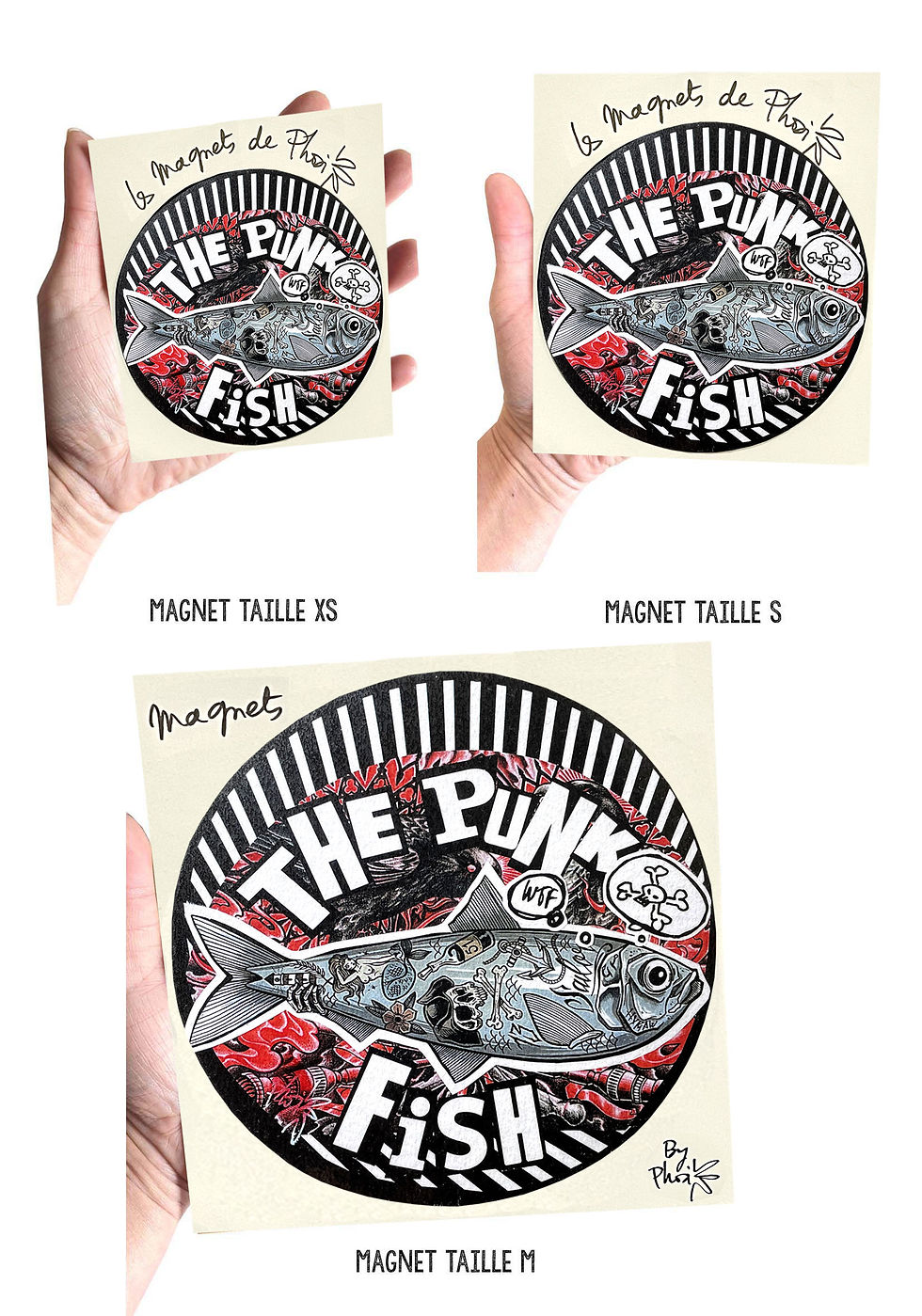Miniature : Magnets | THE PUNK FISH