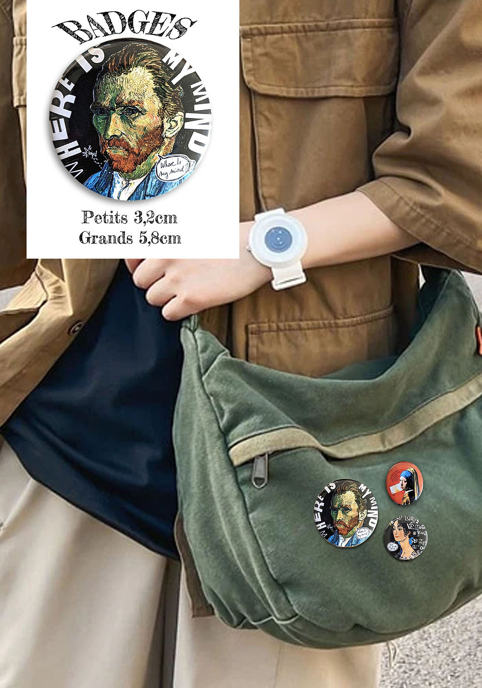 Miniature : Badges | VAN GOGH WHERE IS MY MIND