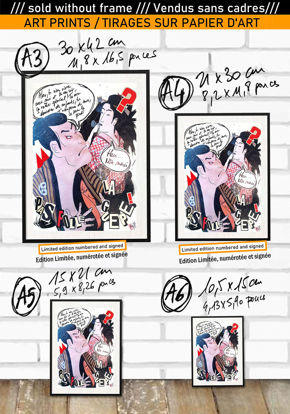 Miniature : Affiches | ASIAN TRIP FEMINISTE | PAS FOLLE LA GUEPE
