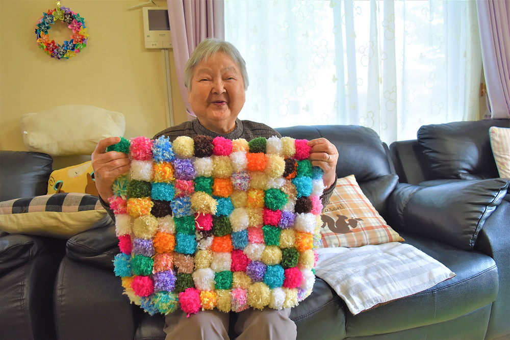 手作り玄関マットを作りました