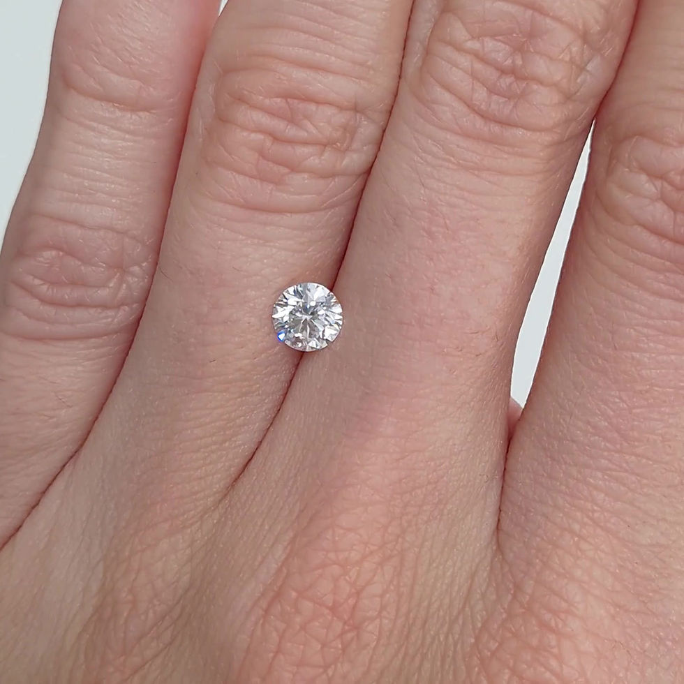 Miniatura: CORTE REDONDO BRILLANTE, Diamante lab 0.60ct, E, VVS2, Ideal
