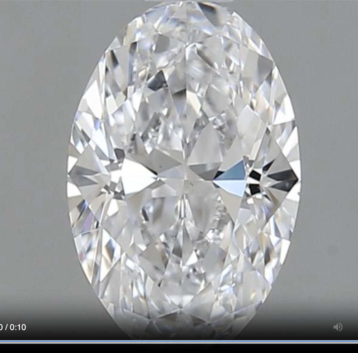 CORTE OVALADO Diamante lab 1.05ct, D, VVS2