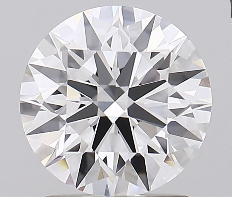 Miniatura: CORTE REDONDO BRILLANTE, Diamante lab 1.58ct, D, VVS2, Ideal