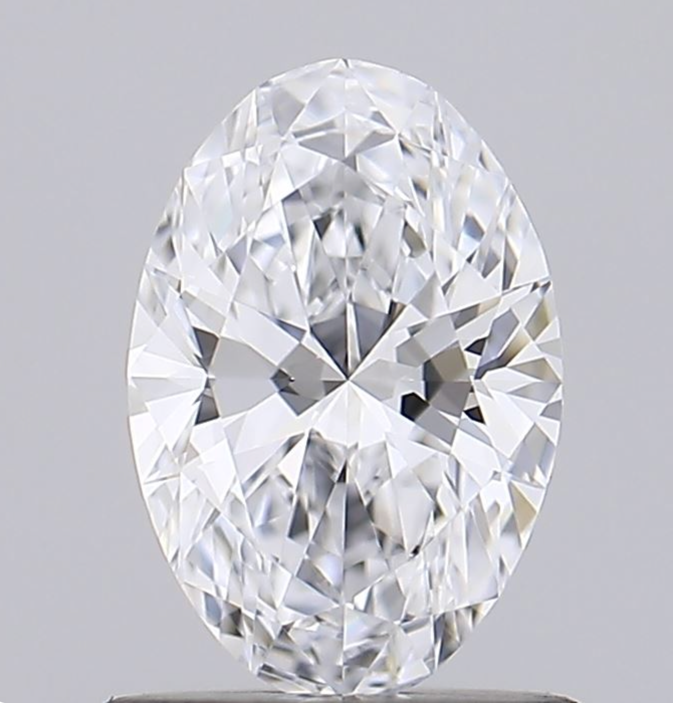 CORTE OVALADO Diamante lab 0.81ct, D, VVS1