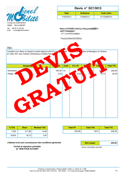 Vignette devis