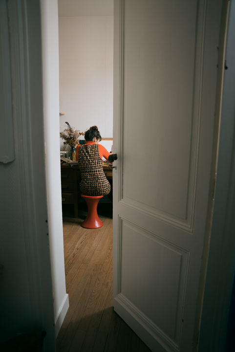 Reportage photo Jim et Débo, illustratrice à Bordeaux