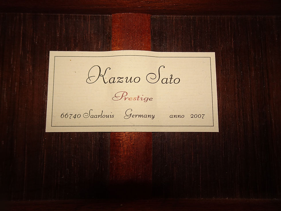 サムネイル： SOLD OUT（完売）◆Kazuo Sato / Prestige/2007 ♯66740.Next画面は写真をタップ（中古超美品★★★★☆・税込）