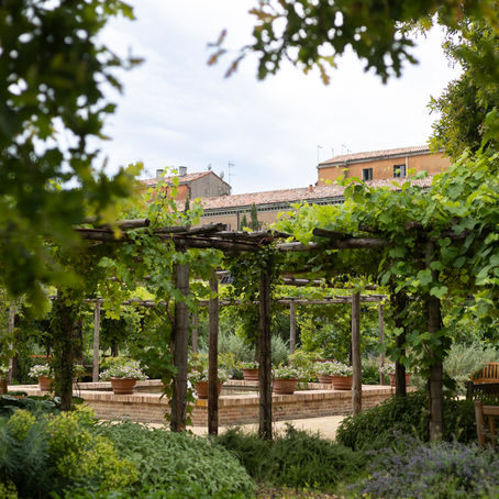 Visiting the Convent Garden of Redentore in Giudecca