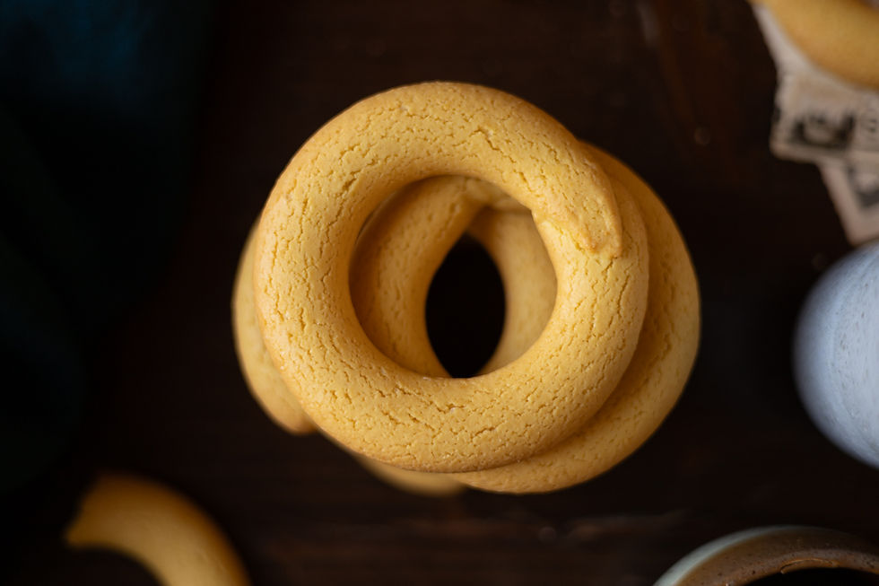 Buranelli: Venetian Cookies with butter, eggs, sugar