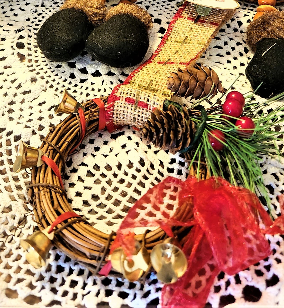 Thumbnail: Mini Wreath Ornament