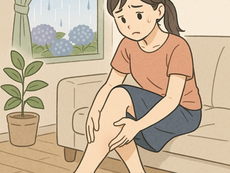 梅雨時期のむくみ対策