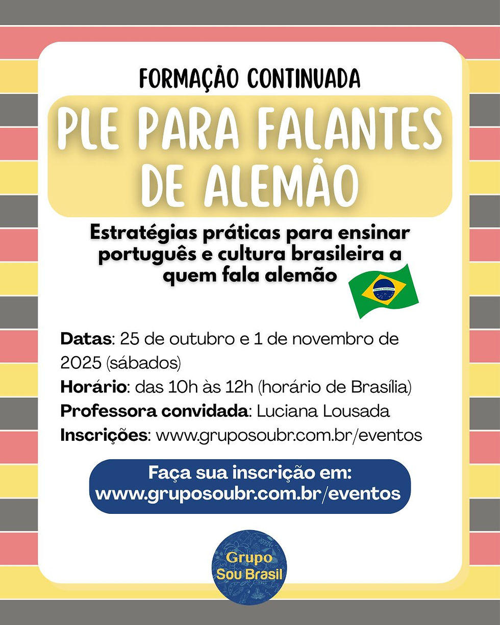 PLE para falantes de ALEMÃO