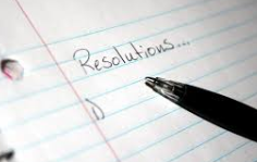 New Years Resolutions 2015