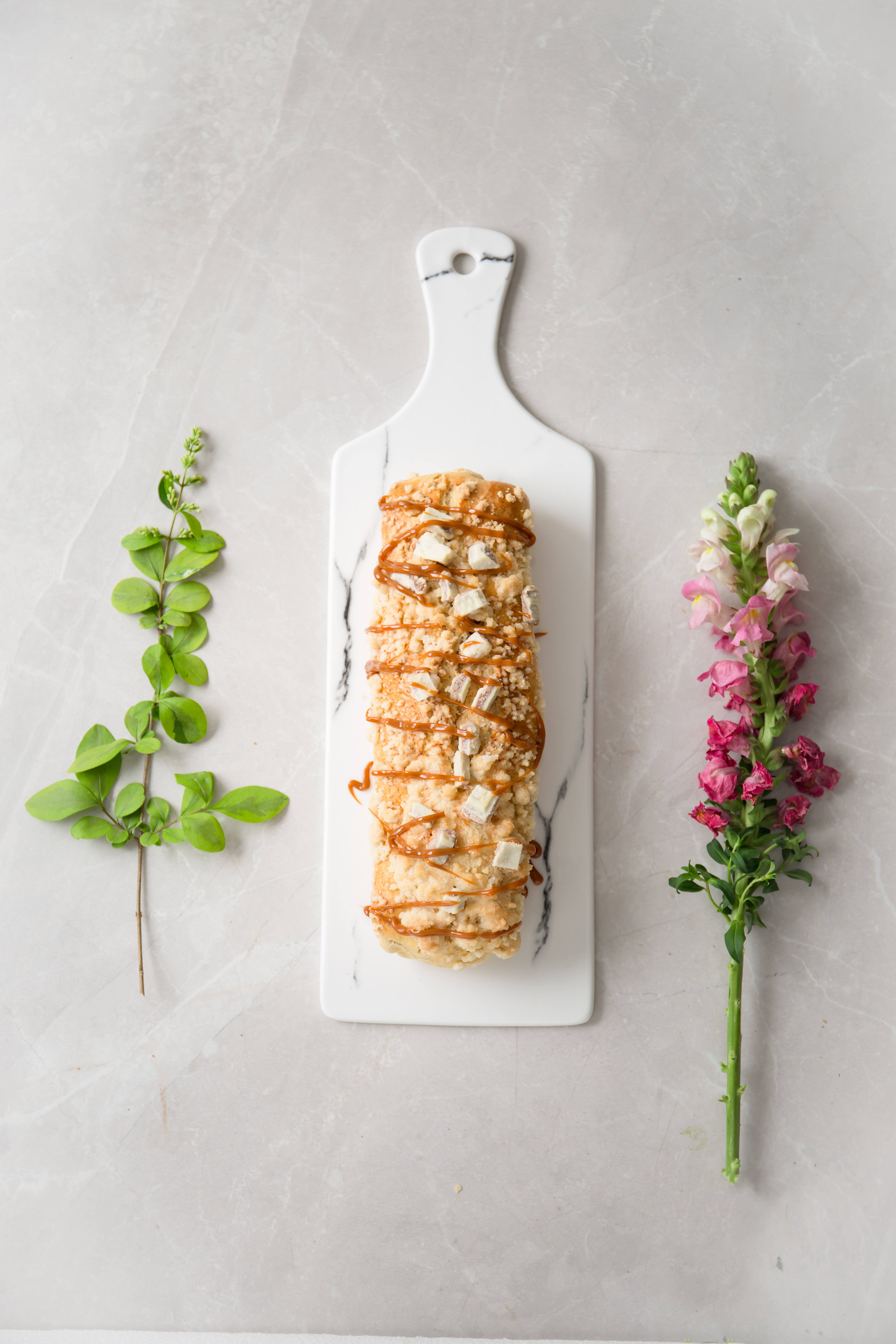 Caramel Cheese Babka