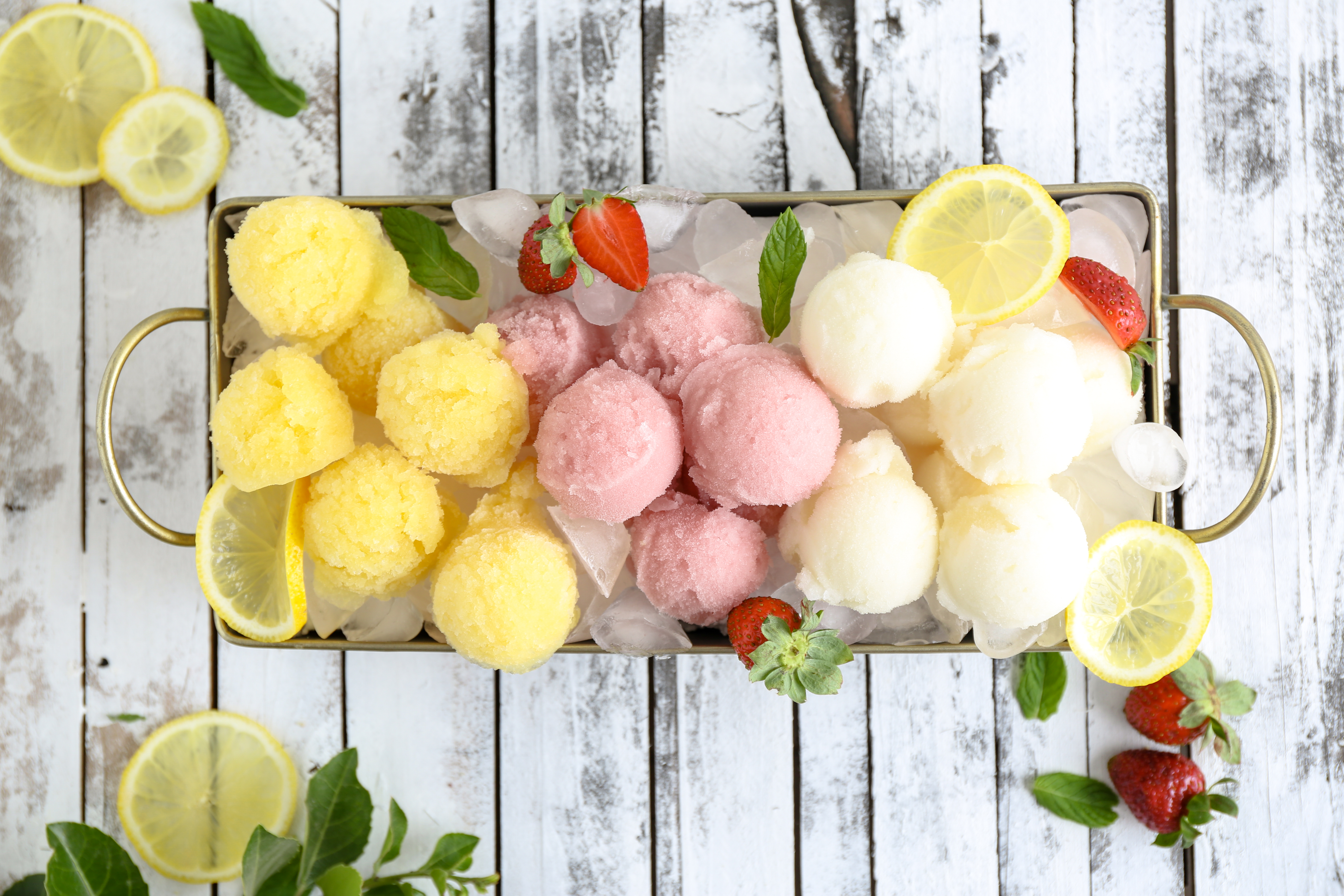 DIY Tri-Colored Ices