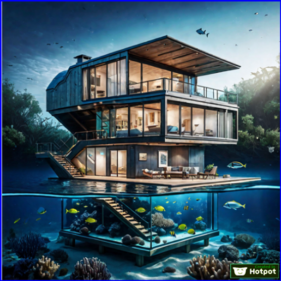 Maldives in Thailand is a project 1.For residential or business on a private island on an artificial island 10 meters high,
