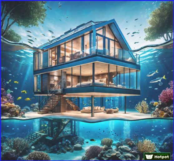 Maldives in Thailand is a project 1.For residential or business on a private island on an artificial island 10 meters high,