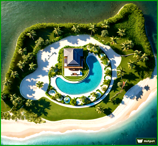 Maldives in Thailand is a project 1.For residential or business on a private island on an artificial island 10 meters high,