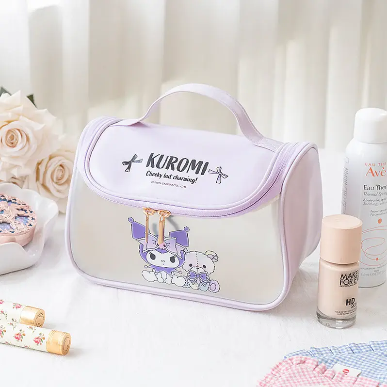 Thumbnail: Kawaii Cartoon Makeup Bag – Travel Cosmetic Organizer