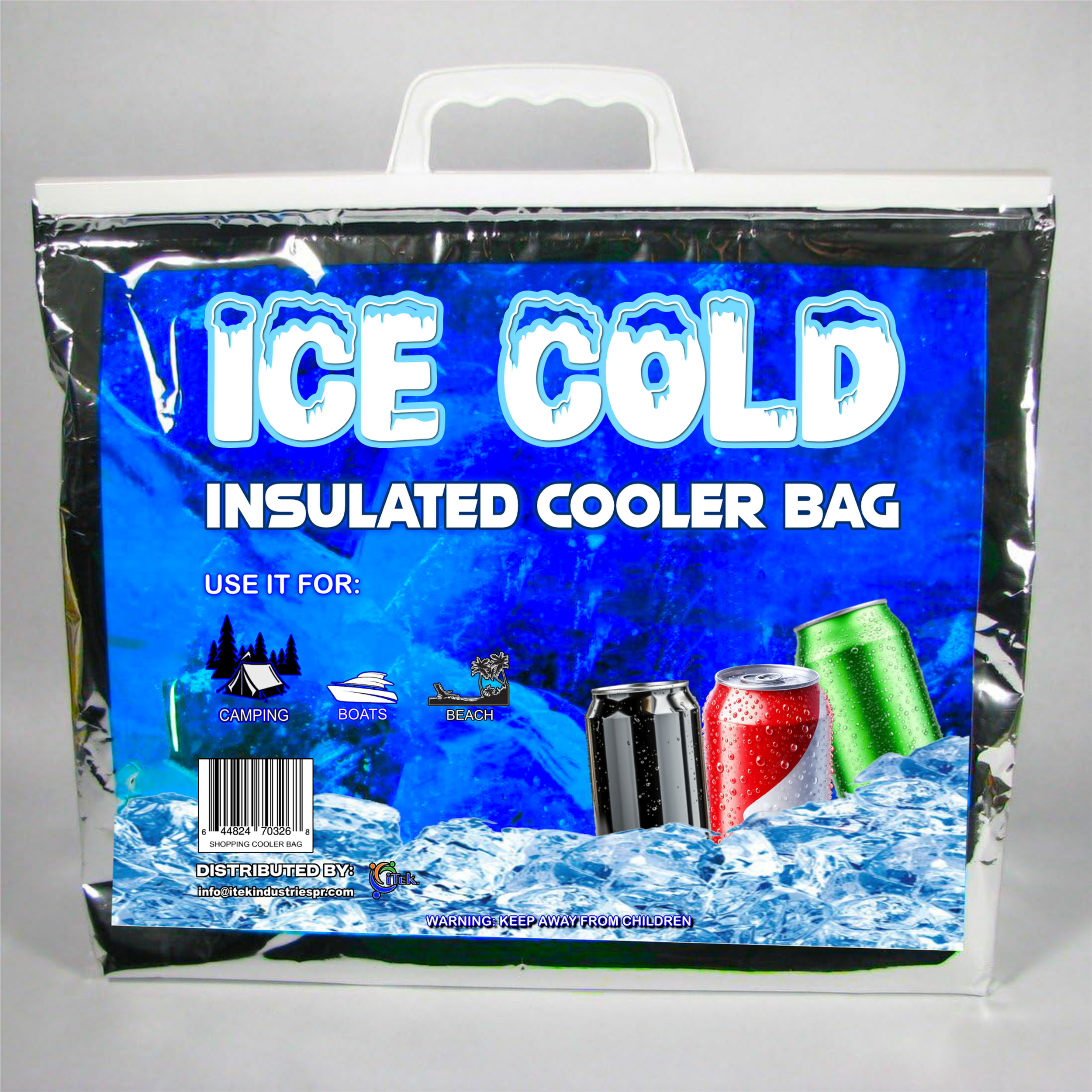 ICE COLD INSULATED COOLER BAGS (80 COUNT)