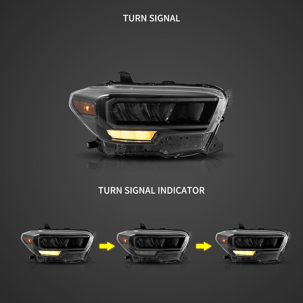 Thumbnail: 2016-2023 Toyota Tacoma LED Reflection Bowl HeadLights