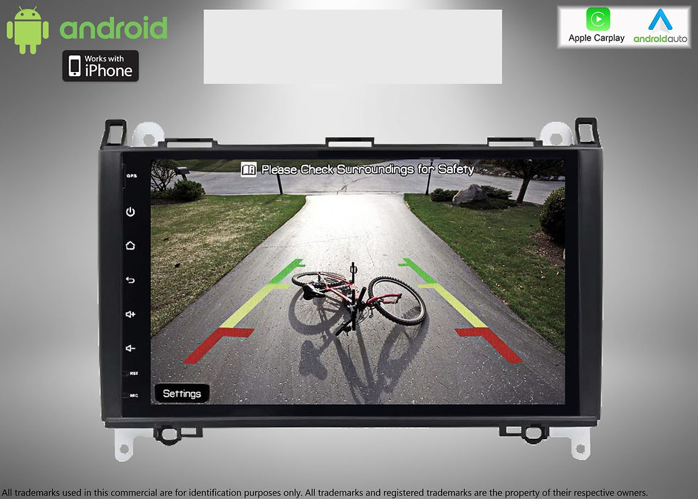 Miniaturbild: 2007-2018 Mercedes Sprinter 8" HD Apple CarPlay Android Auto