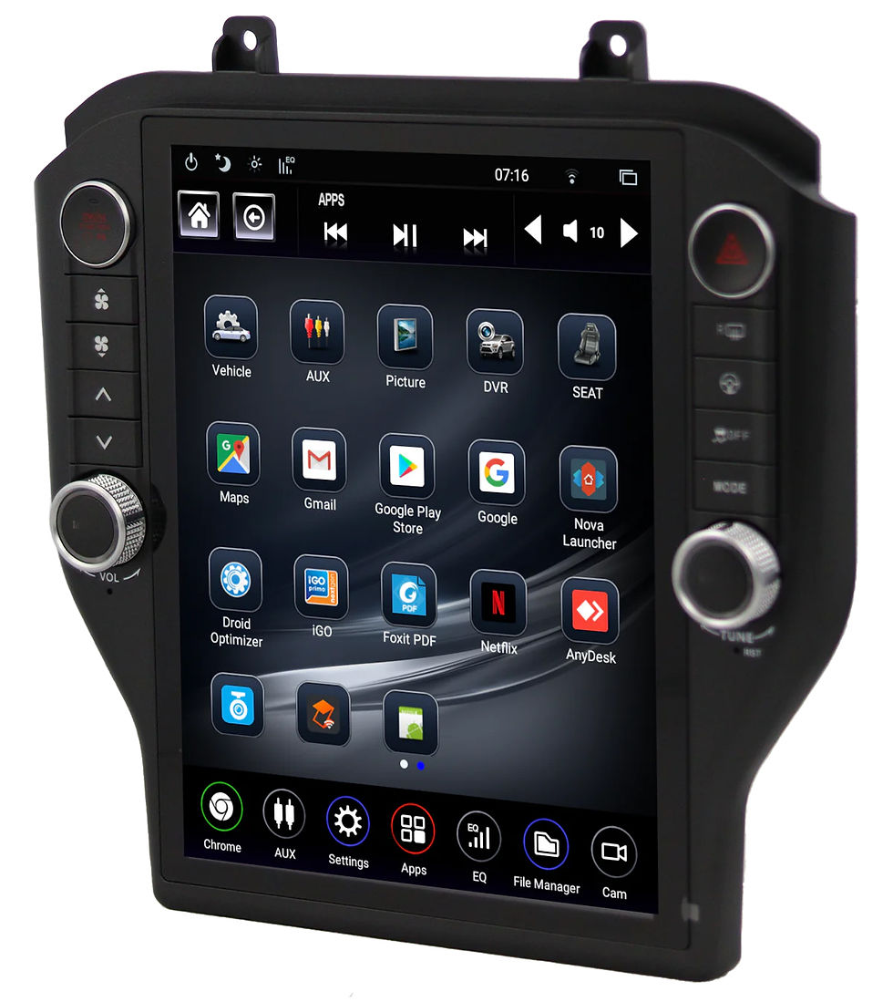 縮圖：2015-2023 FORD MUSTANG 12.1" GENERATION 6 T-STYLE RADIO