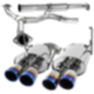 2008-2014 Subaru Impreza WRX STI Sedan Dual Catback Exhaust System
