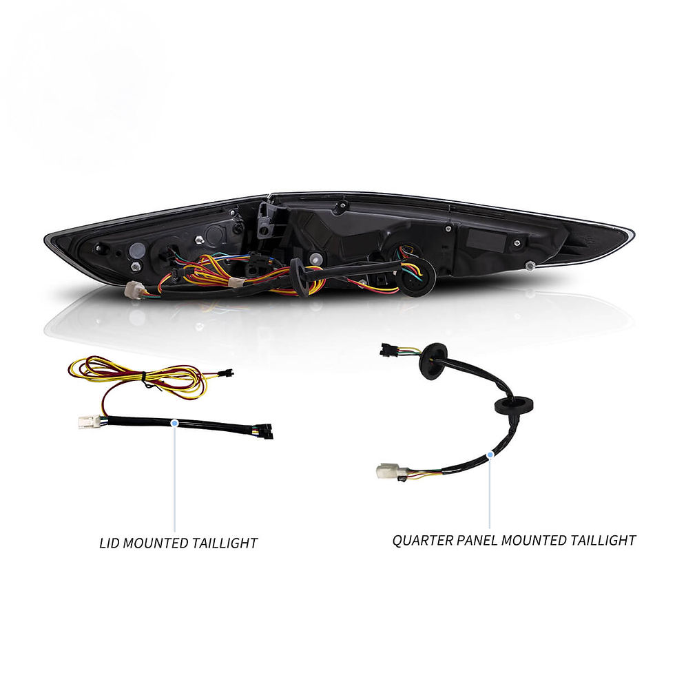 サムネイル： Mazda 3 Smoked LED Tail Lights 2019-2022