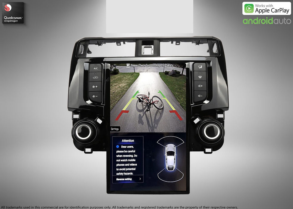 Прев'ю: 2009-2019 Toyota 4Runner 13.6" Android 11 GPS Infotainment System Apple CarPlay
