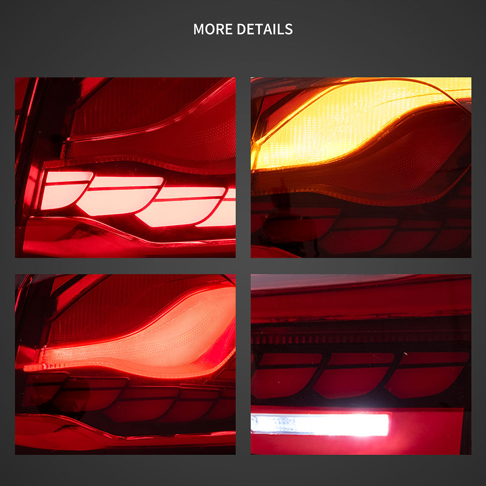 Thumbnail: 2014-2020 BMW 4 Series M4 OLED Tail Lights With Gts Style