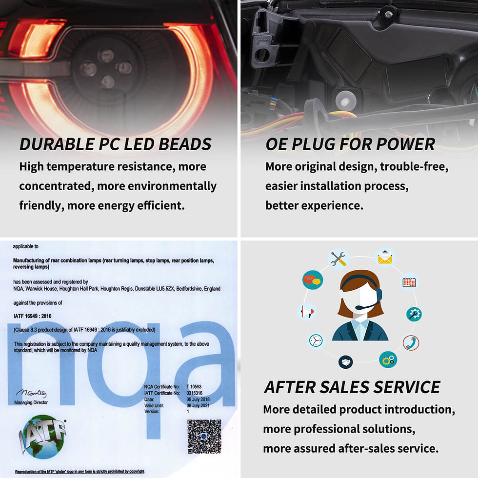 Thumbnail: Mazda 3 Smoked LED Tail Lights 2019-2022