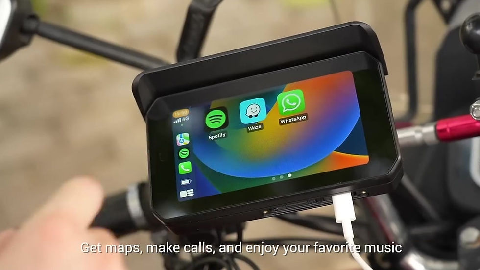Μικρογραφία: 5'' Portable Carplay for Motorcycle
