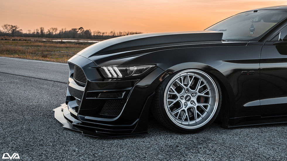 サムネイル： 2015-2023 Ford Mustang GT500 V1 Front Splitter