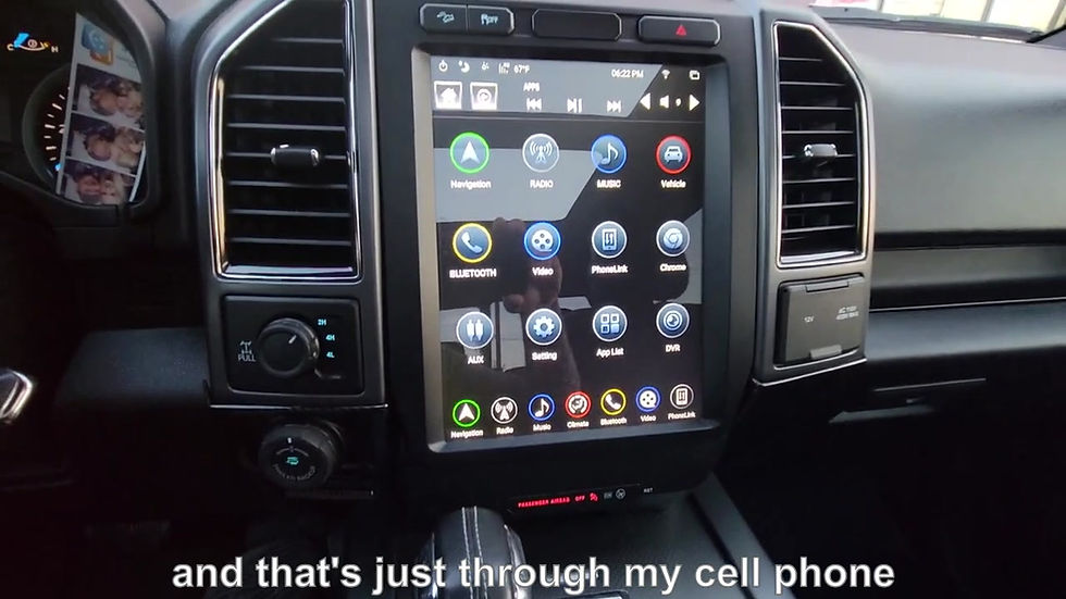 Miniaturbild: 2015-2020 FORD F150/2017 – UP FORD SUPER DUTY GENERATION 5 T RADIO