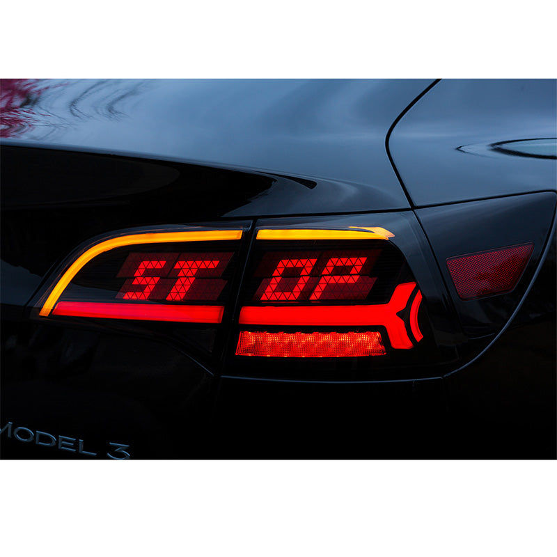 Miniatura: Tesla Model 3/Y 18-23 OLED Tail Lights (Smoke)