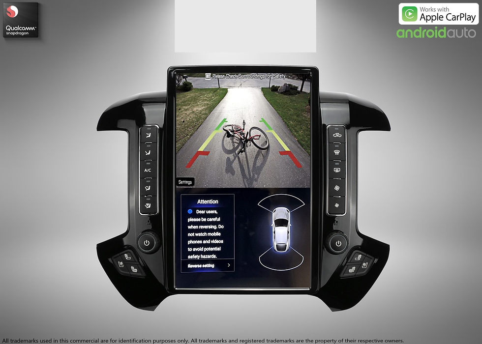 Miniatura: 2014-2019 Chevrolet Silverado GMC Sierra 14.4" IPS QHD 2K Navigation System