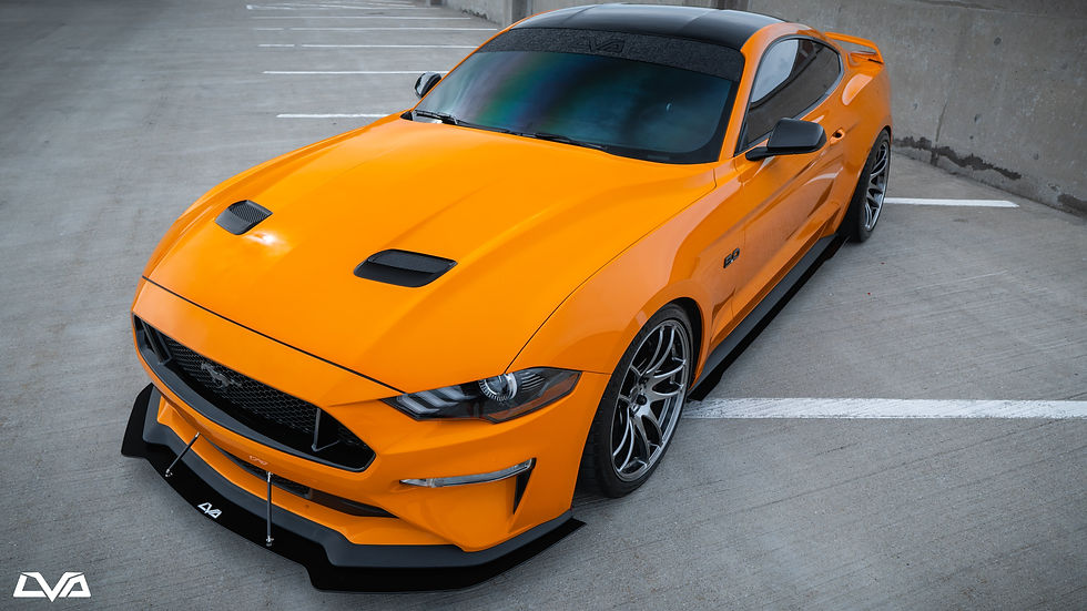الصورة المصغرة: Premium Front Splitter for 2018-2023 Ford Mustang GT