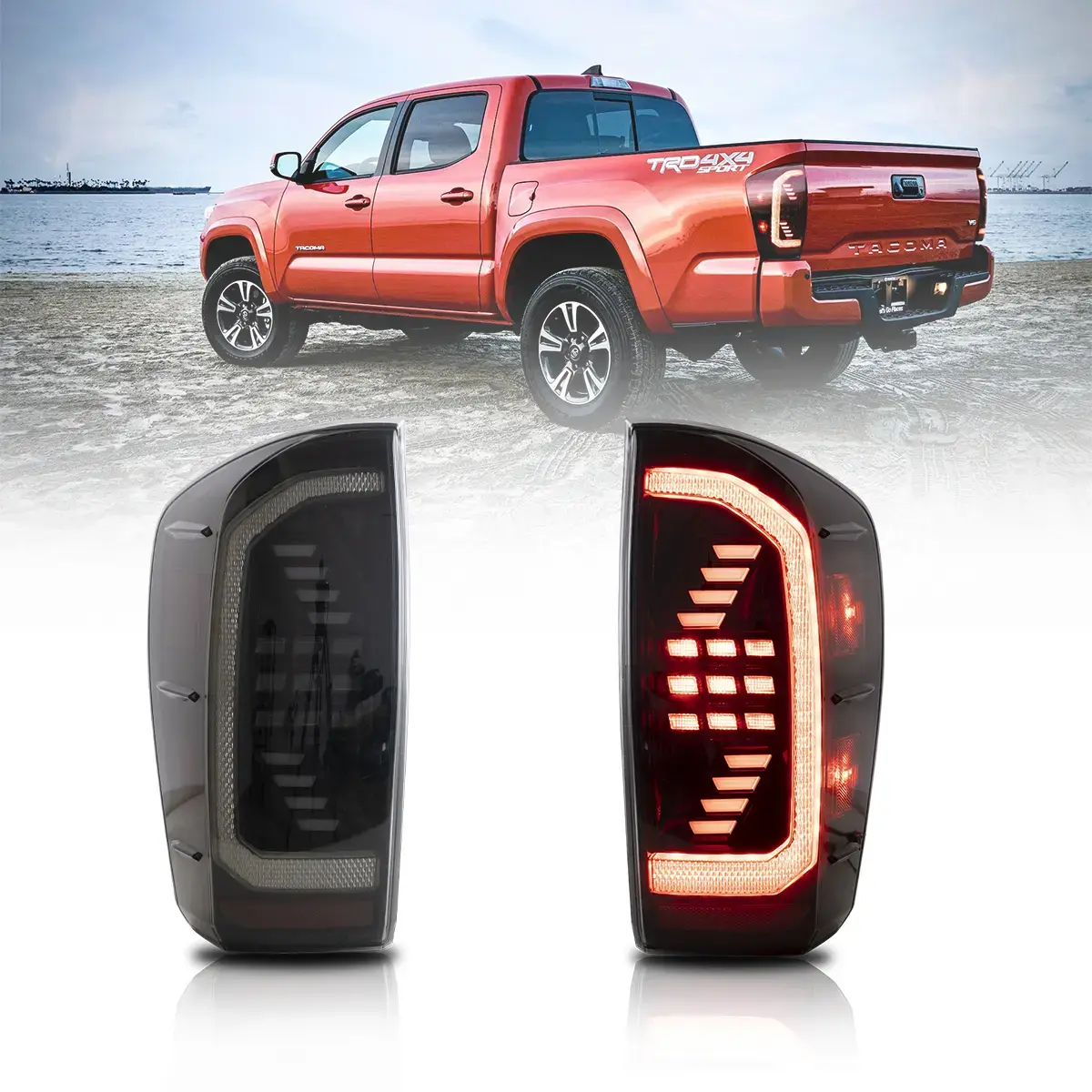 2016-2023 Tacoma 3th Gen (N300) LED Tail Lights