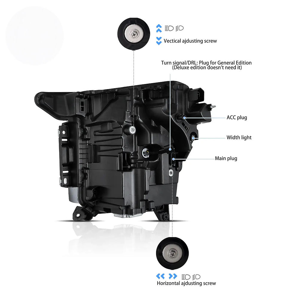 الصورة المصغرة: 2021-2023 Ford F-150 LED Matrix Projector Headlights