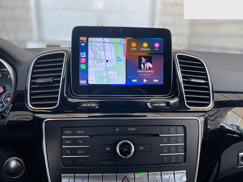 Thumbnail: 2016-2019 Mercedes GLE 9" HD IPS Apple CarPlay Android Auto