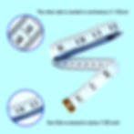 Thumbnail: 2 PACK Double Scale Soft Tape Measure, Body, Sewing, Flexible Ruler
