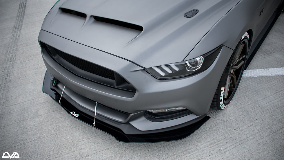 الصورة المصغرة: 2015-2017 Ford Mustang Front Splitter