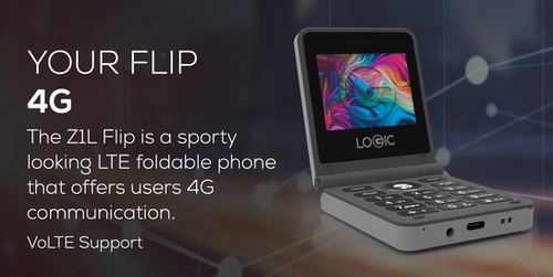 FLIP PHONE LOGIC Z1L 4G LTE UNLOCKED | iTek